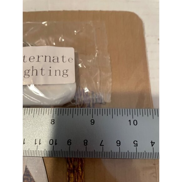 Metal Nativity Scene Decor W/ Alternate Lighting Modern Rustic Design Christmas - Picture 8 of 8